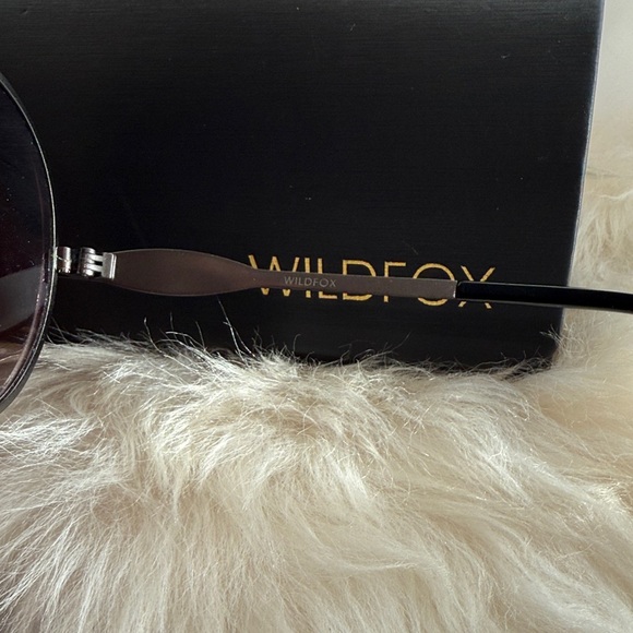 Wildfox Black and Purple Sunglasses